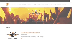 Desktop Screenshot of bjmk.lv